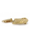 Black Russian Terrier - clip (gold plating) - 2612 - 28419