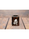 Bloodhound - candlestick (wood) - 3952 - 37662