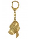 Bloodhound - keyring (gold plating) - 2429 - 27097