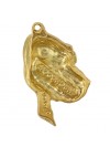 Bloodhound - keyring (gold plating) - 845 - 25205