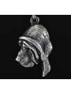 Bloodhound - necklace (silver chain) - 3326 - 33824