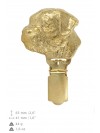 Border Terrier - clip (gold plating) - 1025 - 26660