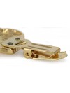 Border Terrier - clip (gold plating) - 1025 - 26665