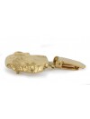 Border Terrier - clip (gold plating) - 1025 - 26667