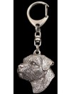 Border Terrier - keyring (silver plate) - 103 - 558