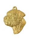 Border Terrier - necklace (gold plating) - 2513 - 27545