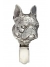 Boston Terrier - clip (silver plate) - 249 - 26229