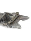 Boston Terrier - clip (silver plate) - 2541 - 27764
