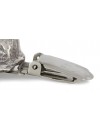 Boston Terrier - clip (silver plate) - 2541 - 27758