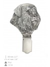 Bouvier des Flandres - clip (silver plate) - 2574 - 28056