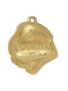 Bouvier des Flandres - keyring (gold plating) - 2851 - 30272