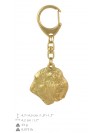 Bouvier des Flandres - keyring (gold plating) - 791 - 29119