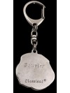 Bouvier des Flandres - keyring (silver plate) - 2726 - 29225
