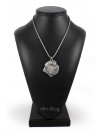 Bouvier des Flandres - necklace (silver cord) - 3153 - 33017