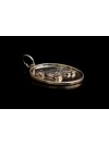Bouvier des Flandres - necklace (silver plate) - 3433 - 34893