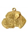 Boxer - keyring (gold plating) - 2411 - 27009