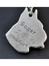 Boxer - necklace (silver chain) - 3286 - 33586