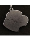 Boxer - necklace (silver cord) - 3175 - 32576