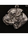 Boxer - necklace (silver plate) - 2932 - 30706