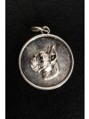 Boxer - necklace (silver plate) - 3391 - 34731