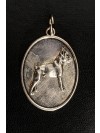 Boxer - necklace (silver plate) - 3425 - 34867