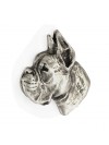 Boxer - pin (silver plate) - 449 - 25889