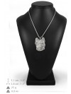 Briard - necklace (silver cord) - 3141 - 32953