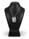 Briard - necklace (silver cord) - 3141 - 32956