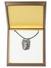 Briard - necklace (silver plate) - 2901 - 31045