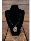 Briard - necklace (silver plate) - 3434 - 34895