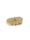 Briard - pin (gold) - 1498 - 7465