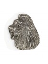 Briard - pin (silver plate) - 2654 - 28733