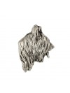 Briard - pin (silver plate) - 2667 - 28797