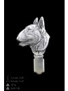 Bull Terrier - keyring (silver plate) - 1905 - 13805