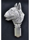 Bull Terrier - keyring (silver plate) - 2082 - 18173