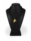 Bull Terrier - necklace (gold plating) - 3023 - 31440