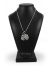 Bull Terrier - necklace (silver chain) - 3308 - 34357