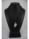 Bull Terrier - necklace (silver plate) - 2905 - 30598