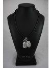 Bull Terrier - necklace (silver plate) - 2942 - 30745