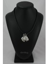 Bull Terrier - necklace (silver plate) - 2980 - 30898