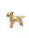 Bull Terrier - pin (gold) - 1556 - 7525