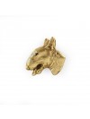 Bull Terrier - pin (gold) - 1565 - 7564