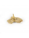 Bull Terrier - pin (gold) - 1565 - 7566