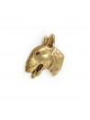 Bull Terrier - pin (gold plating) - 1081 - 7848