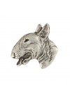 Bull Terrier - pin (silver plate) - 1527 - 26074