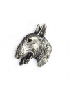 Bull Terrier - pin (silver plate) - 1531 - 22235