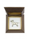 Bull Terrier - pin (silver plate) - 2632 - 28913