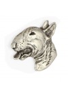 Bull Terrier - pin (silver plate) - 2659 - 28757