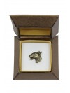 Bull Terrier - pin (silver plate) - 2663 - 28945