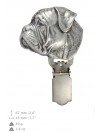 Bullmastiff - clip (silver plate) - 2536 - 27712